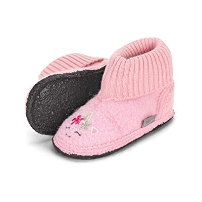 Sterntaler Baby Mädchen Hausschuhe Baby Hausschuhe Einhorngesicht Babyschuh Hausschuhhe Baby Mid-Top Babyschuh mit Kunststoff Sohle flieder, 18 Sterntaler Baby Mädchen Hausschuhe Baby Hausschuhe Einhorngesicht Babyschuh Hausschuhhe Baby Mid-Top Babyschuh mit Kunststoff Sohle flieder, 18