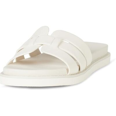 The Drop Damen Mila Schlupfschuh, Creme, 37.5 EU The Drop Damen Mila Schlupfschuh, Creme, 37.5 EU