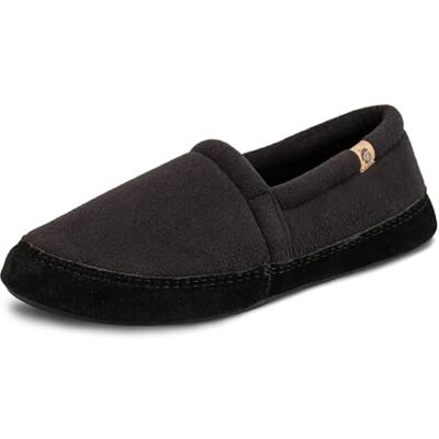 Acorn Herren-Slipper, Schwarz schwarz Größe: Medium Acorn Herren-Slipper, Schwarz schwarz Größe: Medium