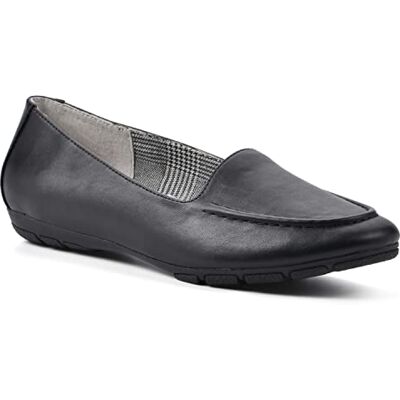 CLIFFS BY WHITE MOUNTAIN Damen Anmutig Slipper, Schwarz/Glatt, 39 EU CLIFFS BY WHITE MOUNTAIN Damen Anmutig Slipper, Schwarz/Glatt, 39 EU
