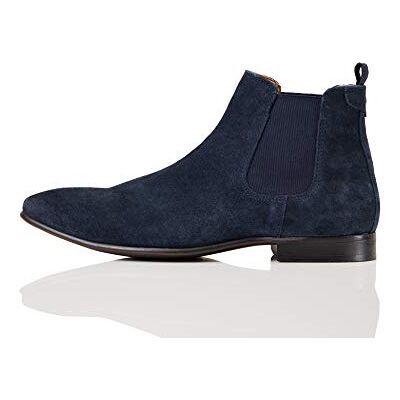 find. FIND Leather, Chelsea Boots, Blau (Navy), 44 EU (10 UK) find. FIND Leather, Chelsea Boots, Blau (Navy), 44 EU (10 UK)