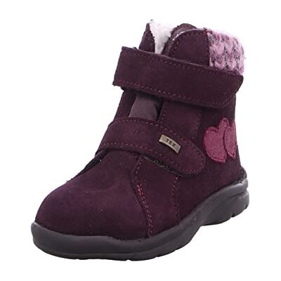 DMLNG Däumling Baby-Mädchen Hera Schneestiefel, Turino aubergine, 20 EU Schmal DMLNG Däumling Baby-Mädchen Hera Schneestiefel, Turino aubergine, 20 EU Schmal