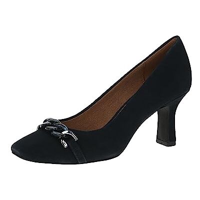 CAPRICE Damen Pumps aus Leder mit Stilettoabsatz, Blau (Ocean Suede), 39 EU CAPRICE Damen Pumps aus Leder mit Stilettoabsatz, Blau (Ocean Suede), 39 EU