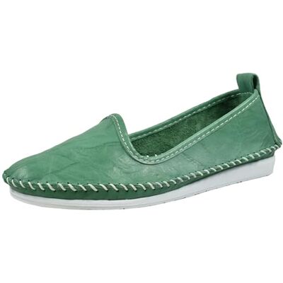 Andrea Conti Damen Slipper Mokassin aus weichem Leder im Boho Style 0027449 Andrea Conti Damen Slipper Mokassin aus weichem Leder im Boho Style 0027449