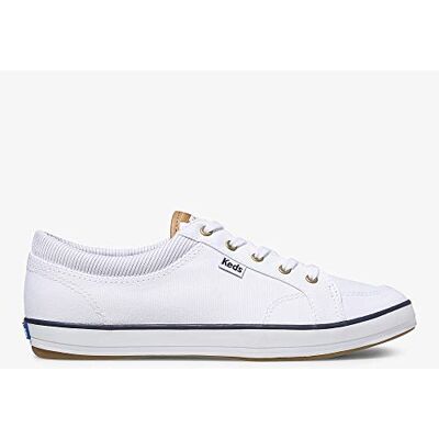 Keds Damen Center Lace Up Turnschuh, White Chambray, 39.5 EU Weit Keds Damen Center Lace Up Turnschuh, White Chambray, 39.5 EU Weit