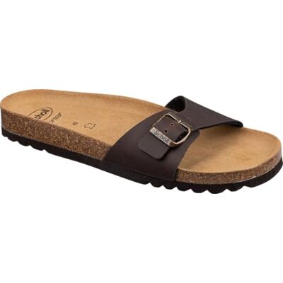 Scholl Herren-Sandale Simon, Dunkelbraun, 39 EU Scholl Herren-Sandale Simon, Dunkelbraun, 39 EU