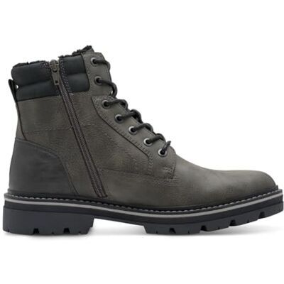 S. Oliver Herren Stiefel zum Schnüren Wasserabweisend Vegan, Grau (Dark Grey), 43 EU S. Oliver Herren Stiefel zum Schnüren Wasserabweisend Vegan, Grau (Dark Grey), 43 EU