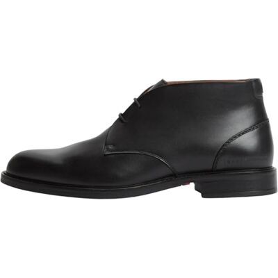 Tommy Hilfiger Herren Corporate Dressy Lth Lace Boot Fm0fm05949 Niedrige Stiefel, Black, 47 EU Tommy Hilfiger Herren Corporate Dressy Lth Lace Boot Fm0fm05949 Niedrige Stiefel, Black, 47 EU