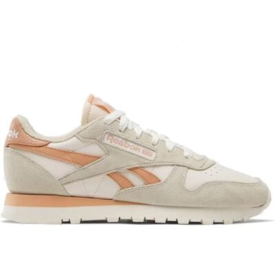 Reebok Damen Leather Sneaker,Vintage Chalk Classic Beige Clay,35.5 EU Reebok Damen Leather Sneaker,Vintage Chalk Classic Beige Clay,35.5 EU