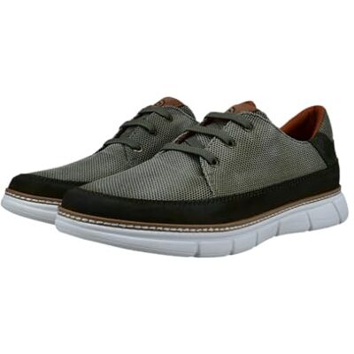 Bugatti man-Herren Derbies, Oxfords & Mönchsschuhe-321-ASR02, Dark Green/Dark Green, 41 Bugatti man-Herren Derbies, Oxfords & Mönchsschuhe-321-ASR02, Dark Green/Dark Green, 41