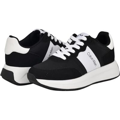 Calvin Damen Hallie Sneaker, Schwarz 001, 37.5 EU Calvin Damen Hallie Sneaker, Schwarz 001, 37.5 EU
