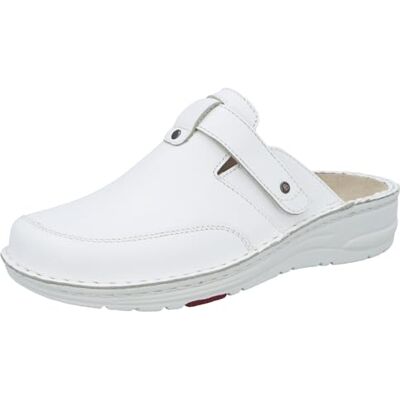 Berkemann Tec-Pro-Mona Berufsschuh für Damen mit Wechselfußbett und verstellbarem Riemen, Arbeitsschuh Küchenschuh Arztschuh Praxisschuh von weiß Berkemann Tec-Pro-Mona Berufsschuh für Damen mit Wechselfußbett und verstellbarem Riemen, Arbeitsschuh Küchenschuh Arztschuh Praxisschuh von weiß