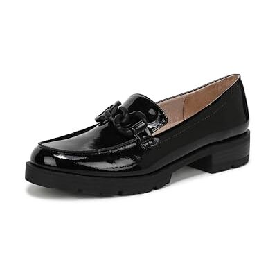 LifeStride Damen London 2 Halbschuhe Slipper, Schwarz Lack, 40 EU LifeStride Damen London 2 Halbschuhe Slipper, Schwarz Lack, 40 EU