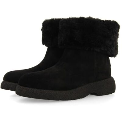 GIOSEPPO Wilton-Stiefel aus Spaltleder, Schwarz, 39 EU GIOSEPPO Wilton-Stiefel aus Spaltleder, Schwarz, 39 EU