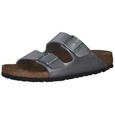 Birkenstock Freizeitschuhe 1012283 Arizona BF Silber, 35 Birkenstock Freizeitschuhe 1012283 Arizona BF Silber, 35