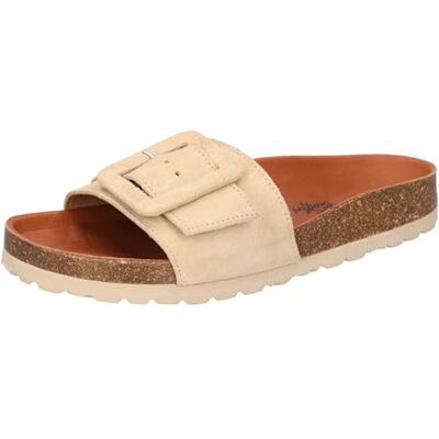 Cosmos Comfort Damen 6186-714 Schiebe-Sandalen, Taupe, 37 EU Cosmos Comfort Damen 6186-714 Schiebe-Sandalen, Taupe, 37 EU