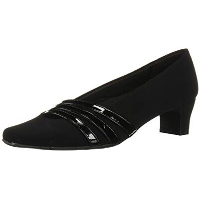 Easy Street Damen Entice Pumps, Schwarzes Wildleder, 42 EU Easy Street Damen Entice Pumps, Schwarzes Wildleder, 42 EU
