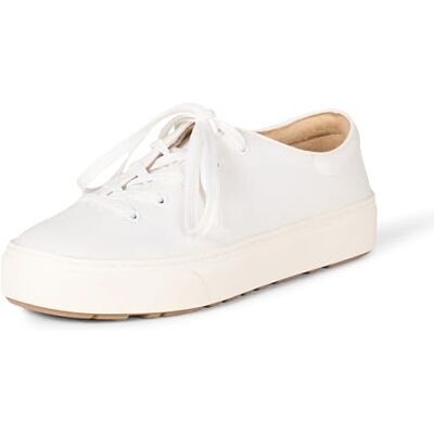 Amazon Damen Bequeme Sneakers Mit Schnürung, Weiß, 35 EU Amazon Damen Bequeme Sneakers Mit Schnürung, Weiß, 35 EU