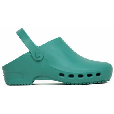 REPOSA Unisex Eco Clogs und Federn, grün, 34/35 EU REPOSA Unisex Eco Clogs und Federn, grün, 34/35 EU