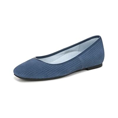 Vionic Damen Orinda Ballerinas Schuhe, Weite Passform, Marineblaues Wildleder, EU 39 Vionic Damen Orinda Ballerinas Schuhe, Weite Passform, Marineblaues Wildleder, EU 39