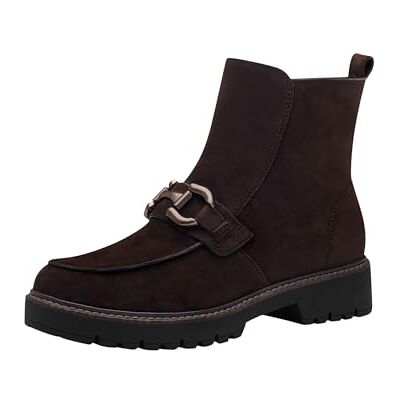 Tamaris Damen Stiefelette Leder bequem; MOCCA, EU 39 Tamaris Damen Stiefelette Leder bequem; MOCCA, EU 39