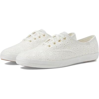 Keds Champion Damen-Sneaker aus Segeltuch, Schnürschuh, 7.5 Wide Keds Champion Damen-Sneaker aus Segeltuch, Schnürschuh, 7.5 Wide