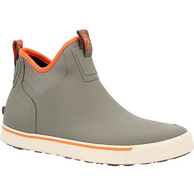 ROCKY Herren Dry-Strike Deckstiefel, wasserdicht, Grau Gummistiefel, Anthrazit Orange, 40.5 EU ROCKY Herren Dry-Strike Deckstiefel, wasserdicht, Grau Gummistiefel, Anthrazit Orange, 40.5 EU