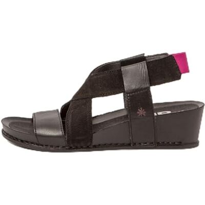 ART Damen 1944 I Imagine Keilsandale, schwarz (Total Black), 36 EU ART Damen 1944 I Imagine Keilsandale, schwarz (Total Black), 36 EU