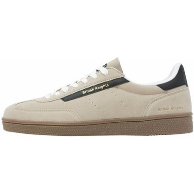 British Knights Herren Revival Sneaker, Beige/schwarz, 42 EU British Knights Herren Revival Sneaker, Beige/schwarz, 42 EU