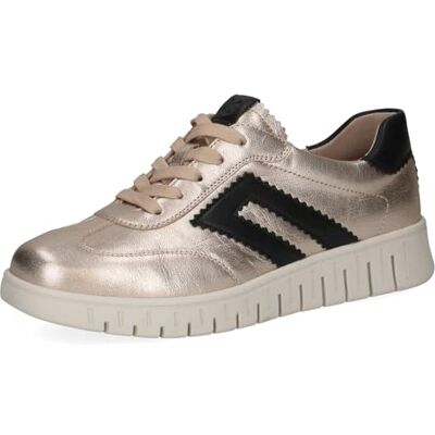 CAPRICE Damen 9-23762-46 Sneaker, Lt Gold Comb, 41 EU Weit CAPRICE Damen 9-23762-46 Sneaker, Lt Gold Comb, 41 EU Weit