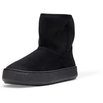 Amazon Niedrige Stiefeletten mit Kunstfellfutter, Schwarz, Größe 2 Little Kid Amazon Niedrige Stiefeletten mit Kunstfellfutter, Schwarz, Größe 2 Little Kid