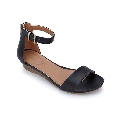 Kenneth Cole REACTION Damen Viber Keilabsatz-Sandale, schwarz, 38.5 EU Kenneth Cole REACTION Damen Viber Keilabsatz-Sandale, schwarz, 38.5 EU