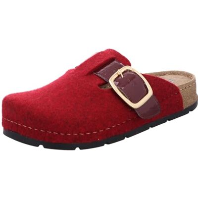 Rohde Damen Pantoffel Hausschuh Filz Clog Schnalle Memoryfußbett D.Soave 6012 Rohde Damen Pantoffel Hausschuh Filz Clog Schnalle Memoryfußbett D.Soave 6012