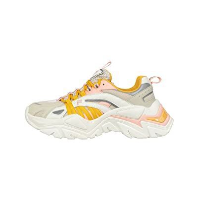 FILA Damen ELECTROVE CB wmn Sneaker, Oyster Gray Golden Cream, 37 EU FILA Damen ELECTROVE CB wmn Sneaker, Oyster Gray Golden Cream, 37 EU