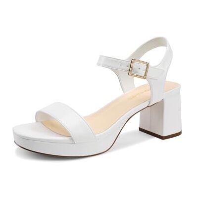 DREAM PAIRS Damen Plateauabsätze Blockabsatz Chunky Offene Zehen Knöchelriemen Absatzmode Hochzeitsfeier Kleid Sandalen Schuhe DREAM PAIRS Damen Plateauabsätze Blockabsatz Chunky Offene Zehen Knöchelriemen Absatzmode Hochzeitsfeier Kleid Sandalen Schuhe