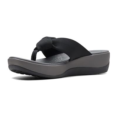 Clarks Damen Arla Glison Flipflop, Black Fabric, 39 EU Clarks Damen Arla Glison Flipflop, Black Fabric, 39 EU