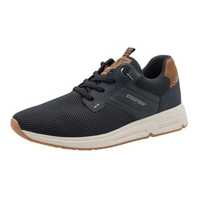MARCO TOZZI Herren Sneaker Wechselfußbett leicht Flexible Laufsohle elastische Schnürung Modern, blau (Navy Comb), 41 EU MARCO TOZZI Herren Sneaker Wechselfußbett leicht Flexible Laufsohle elastische Schnürung Modern, blau (Navy Comb), 41 EU