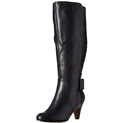 Bella Vita Damen Troy Ii Plus Dress Wide Calf Boot Kniehohe Stiefel, Schwarz, 41.5 EU Bella Vita Damen Troy Ii Plus Dress Wide Calf Boot Kniehohe Stiefel, Schwarz, 41.5 EU
