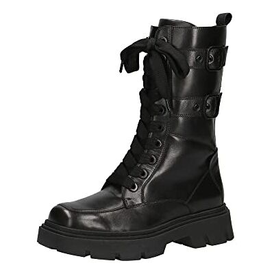 CAPRICE Leder Schnürstiefelette mit Absatz Schwarz 25270 CAPRICE Leder Schnürstiefelette mit Absatz Schwarz 25270