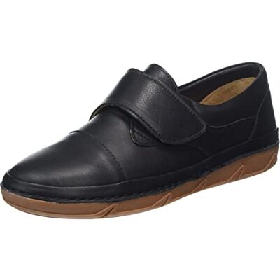 Manitu Damen 840025-01 Loafer, Schwarz, 43 EU Manitu Damen 840025-01 Loafer, Schwarz, 43 EU