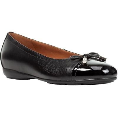 Geox Mädchen D Annytah Ballet Flat, Schwarz, 41 EU Geox Mädchen D Annytah Ballet Flat, Schwarz, 41 EU