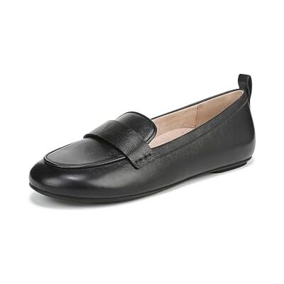 Vionic Damen Tessa Loafer, Schwarzes Leder, 41 EU Vionic Damen Tessa Loafer, Schwarzes Leder, 41 EU