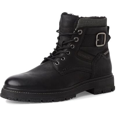 S. Oliver Herren Stiefel zum Schnüren aus Leder Gefüttert, Schwarz (Black), 42 EU S. Oliver Herren Stiefel zum Schnüren aus Leder Gefüttert, Schwarz (Black), 42 EU