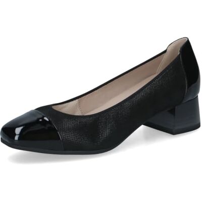 CAPRICE Damen Pumps mit Absatz, Schwarz (Black Naplak), 37 CAPRICE Damen Pumps mit Absatz, Schwarz (Black Naplak), 37