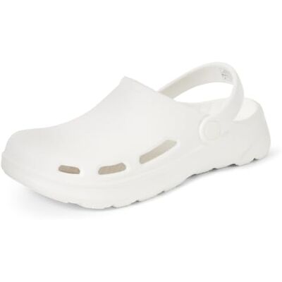 Amazon Unisex-Adult Leichte Garten-Clogs, Weiß, 48/49 EU Amazon Unisex-Adult Leichte Garten-Clogs, Weiß, 48/49 EU