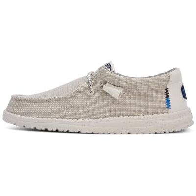 Hey Dude Wally Sport Weiße Mesh Schuhe - Schuhe Hey Dude Wally Sport Weiße Mesh Schuhe - Schuhe