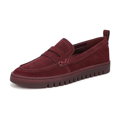 Vionic Damen Uptown Loafer, Cherry Jubilee Suede Leather, 39 EU Vionic Damen Uptown Loafer, Cherry Jubilee Suede Leather, 39 EU