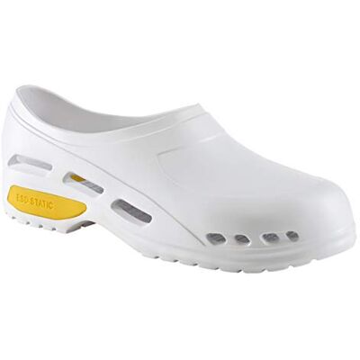 Rekordsan medizinischer Schuhe, leicht, Weiß/Gelb, Größe 44 Rekordsan medizinischer Schuhe, leicht, Weiß/Gelb, Größe 44