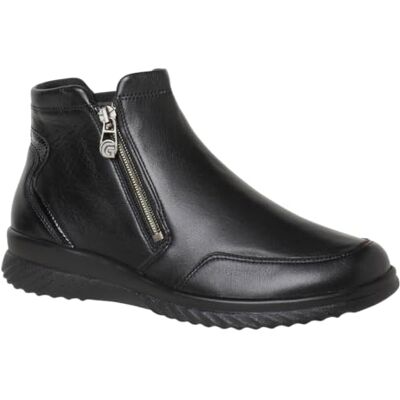 Ganter Damen Heike-H Stiefelette, Schwarz, 36 EU Weit Ganter Damen Heike-H Stiefelette, Schwarz, 36 EU Weit