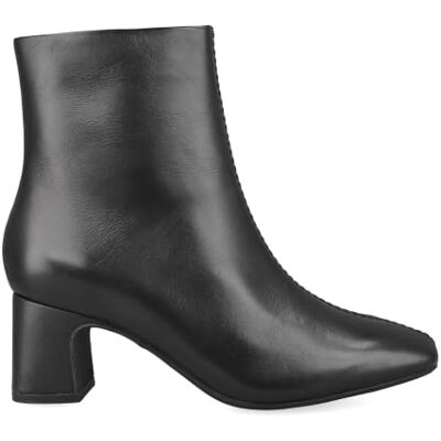 Clarks Fernie Zip Womens Black Sde, 7.5 Clarks Fernie Zip Womens Black Sde, 7.5
